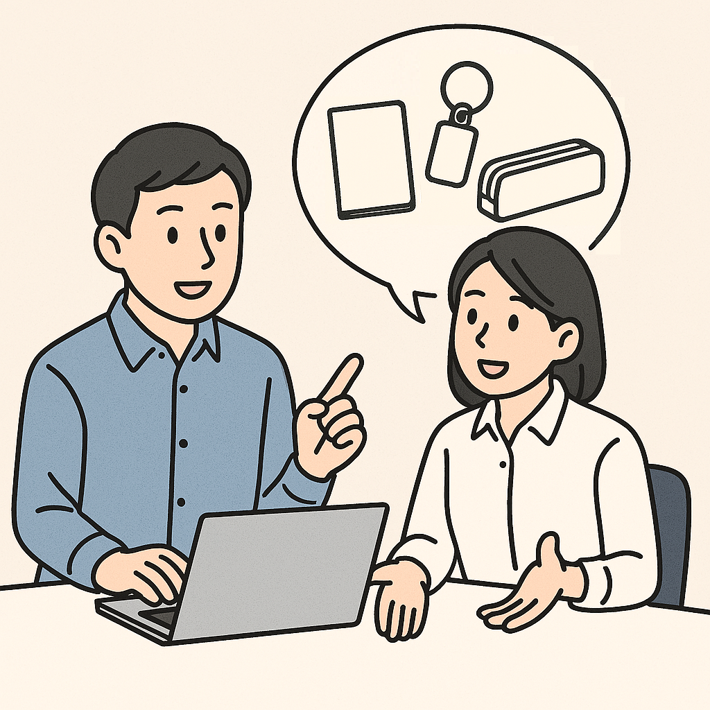 RCWが相談を受けるイラスト